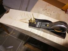 Hobeln der Klebeflächen