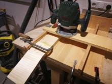 Richtig gearbeitet, die selbst gedruckten Schablonen passen